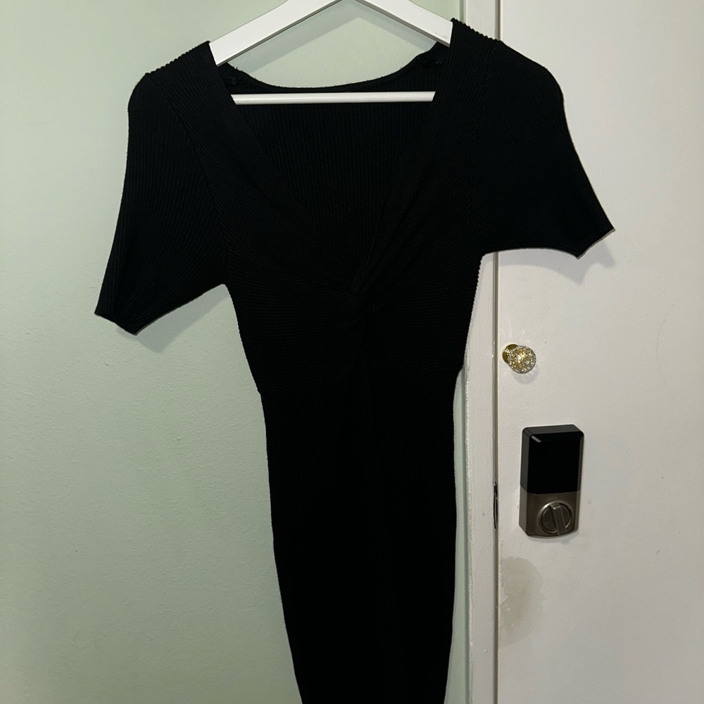 Elegant Black Women's Dress